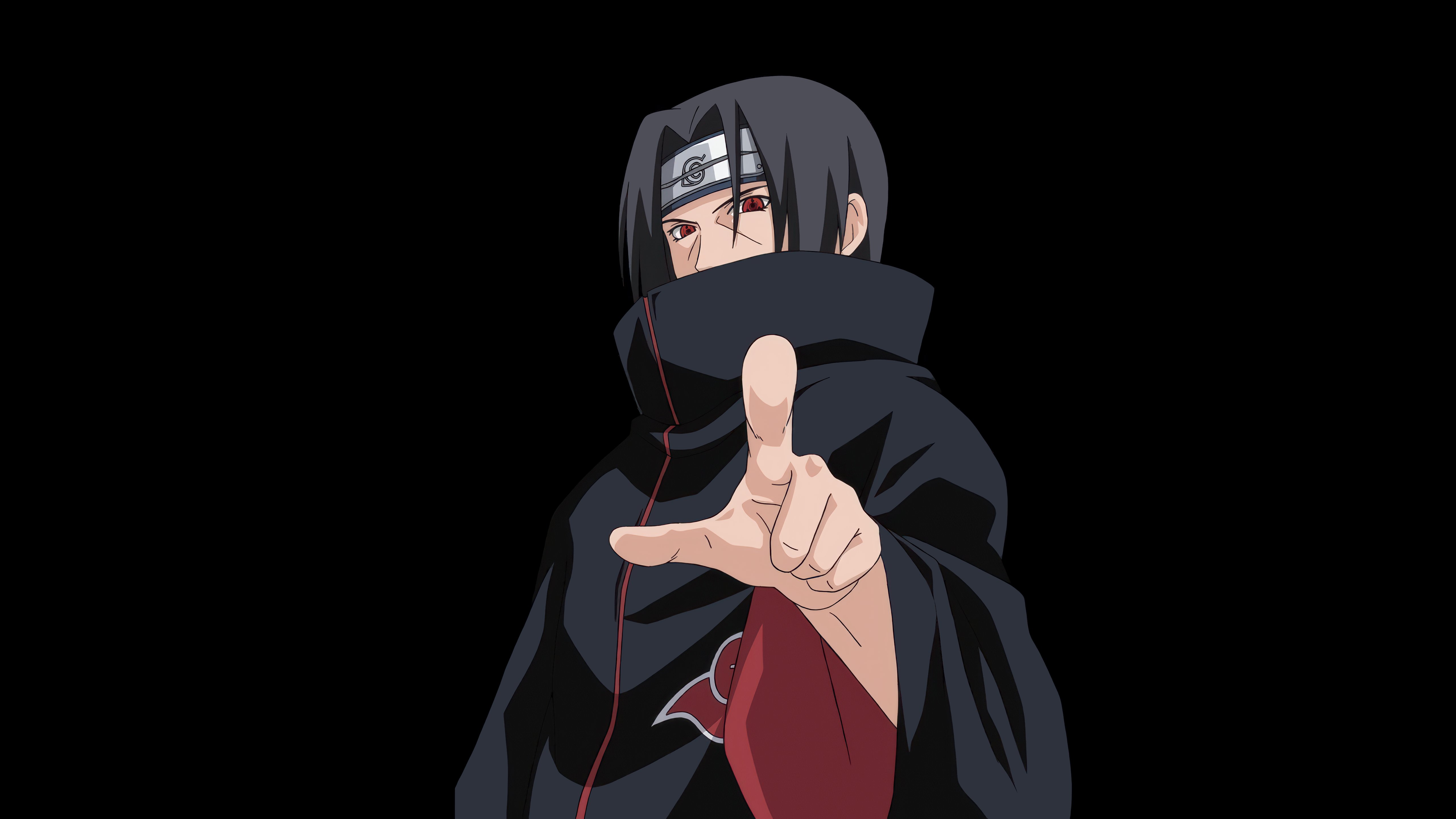 Itachi Uchiha Akatsuki 4K Wallpaper