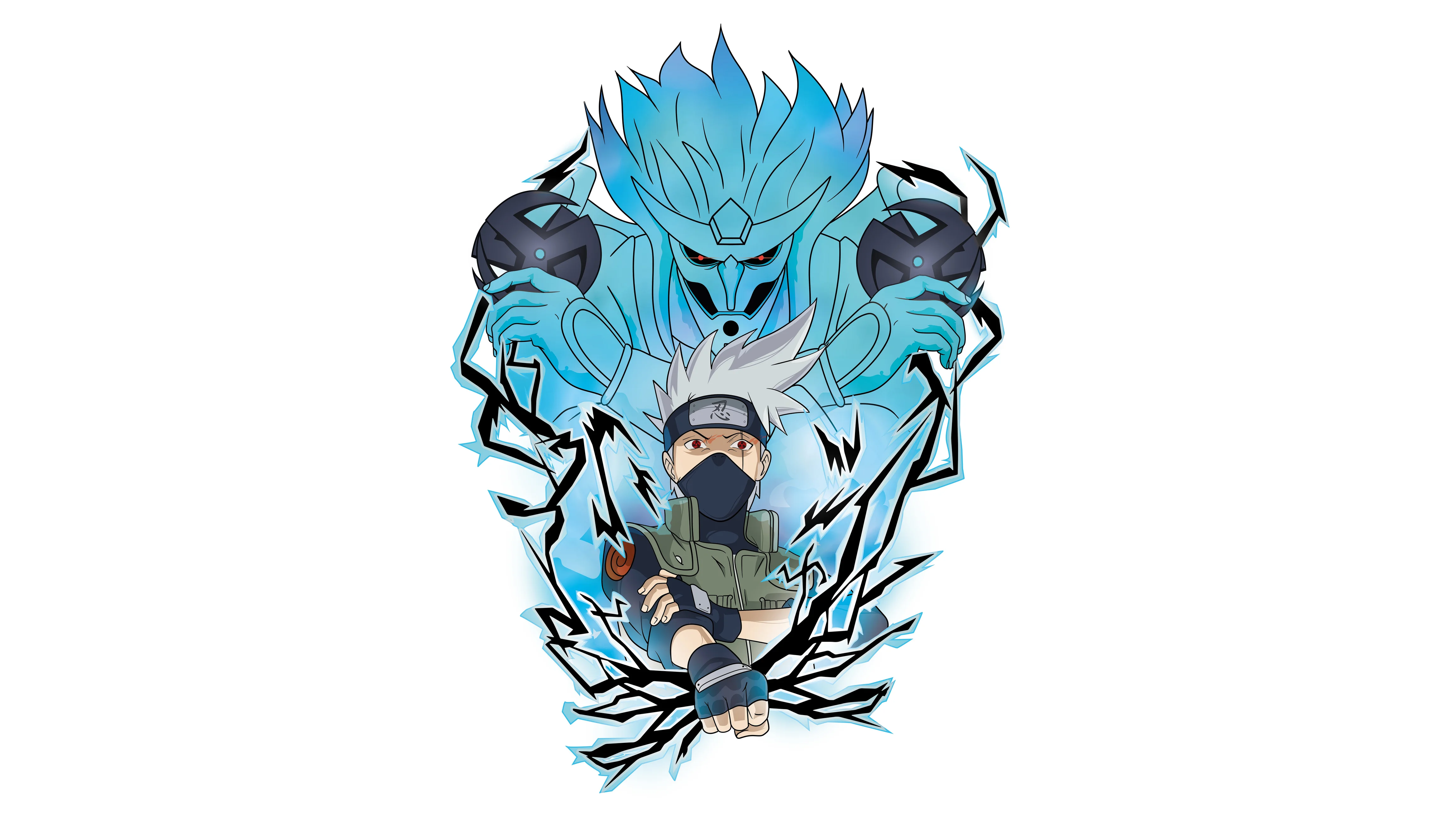Kakashi Hatake Susanoo 4K Wallpaper