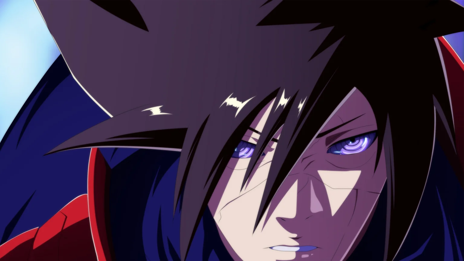 Madara Uchiha 4K Wallpaper – Intense Close-Up