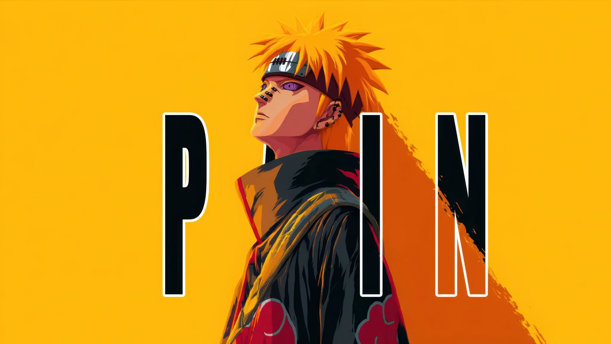 Pain Naruto Akatsuki 4K Anime Wallpaper