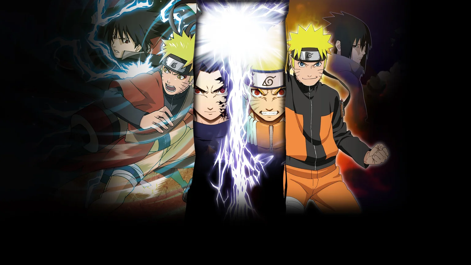 Naruto and Sasuke Epic 4K Anime Wallpaper