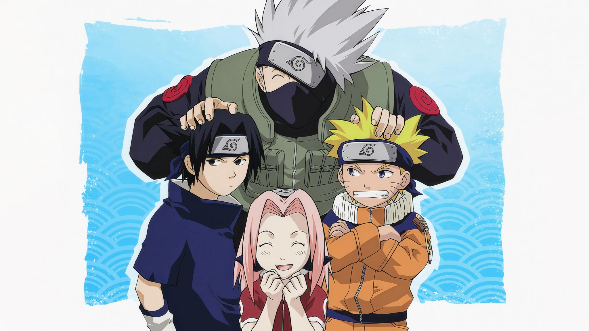 Team 7 Naruto 4K High Resolution Wallpaper