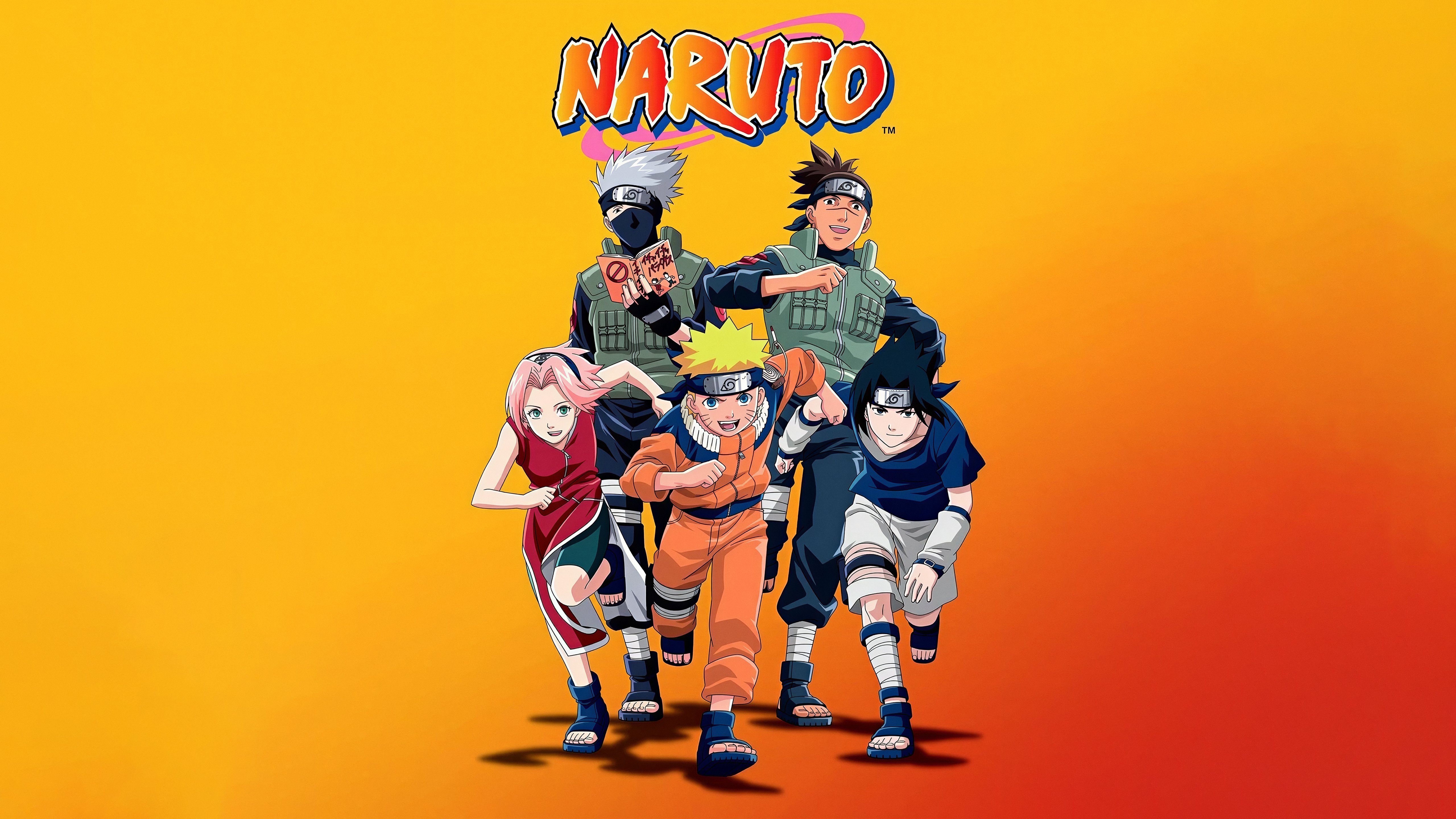 Naruto Team 7 4K HD Wallpaper