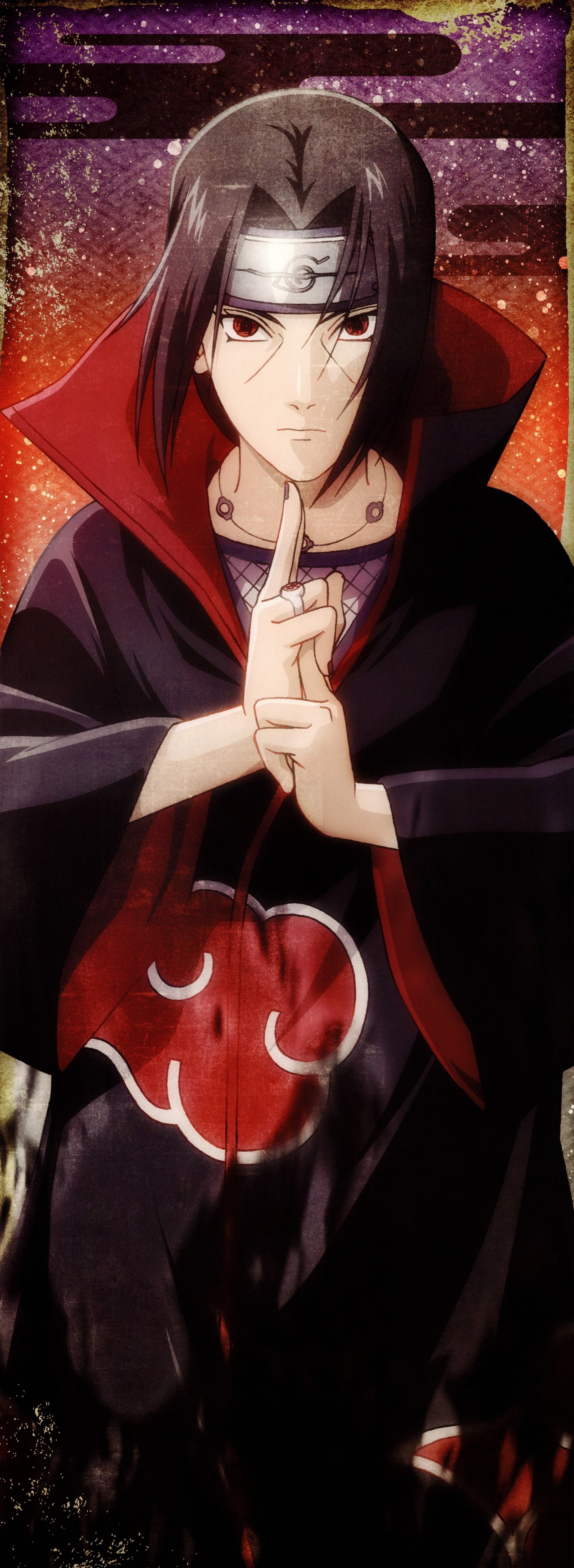 Itachi Uchiha Akatsuki 4K Wallpaper