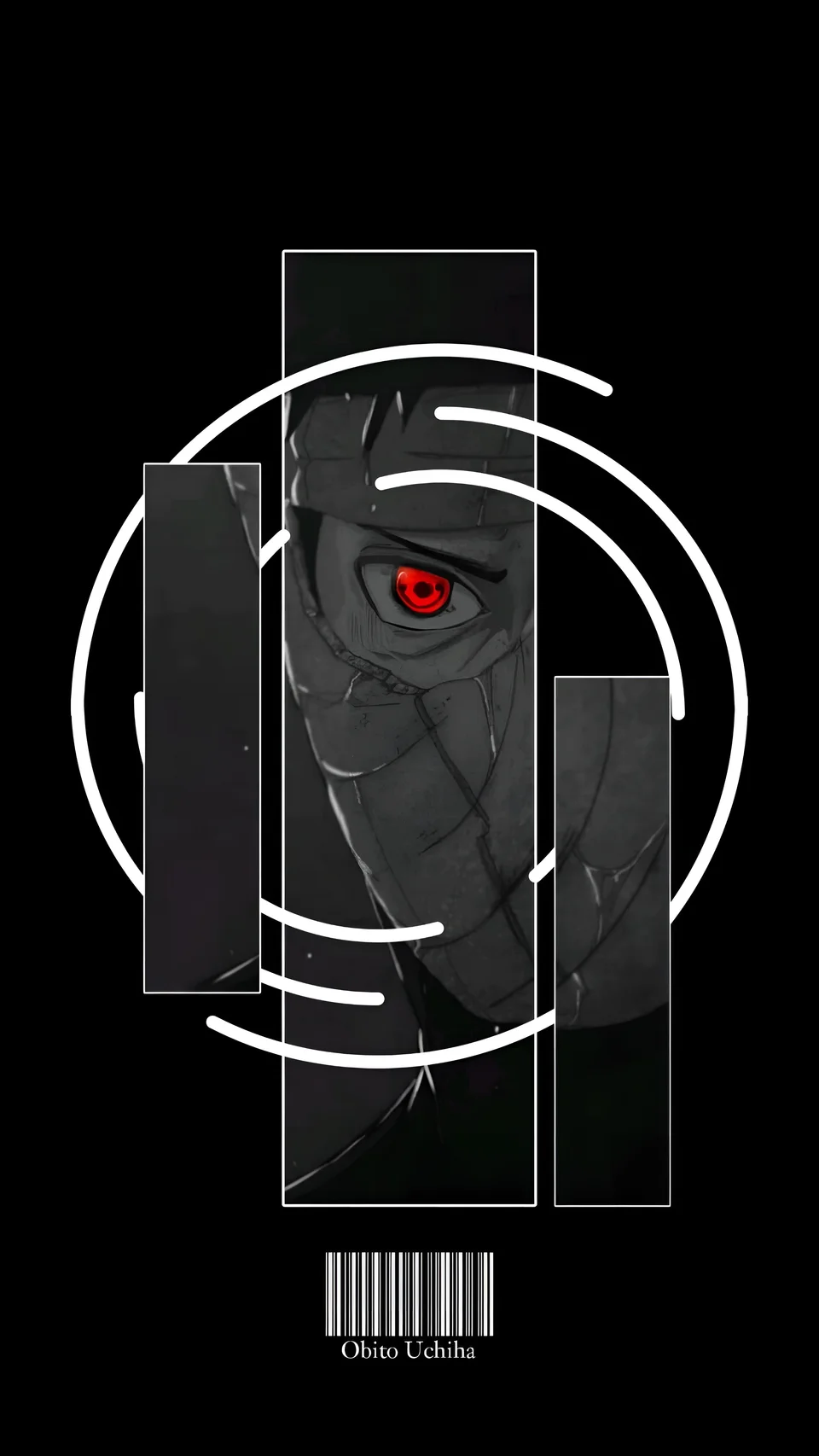Obito Uchiha Dark Aesthetic 4K Wallpaper