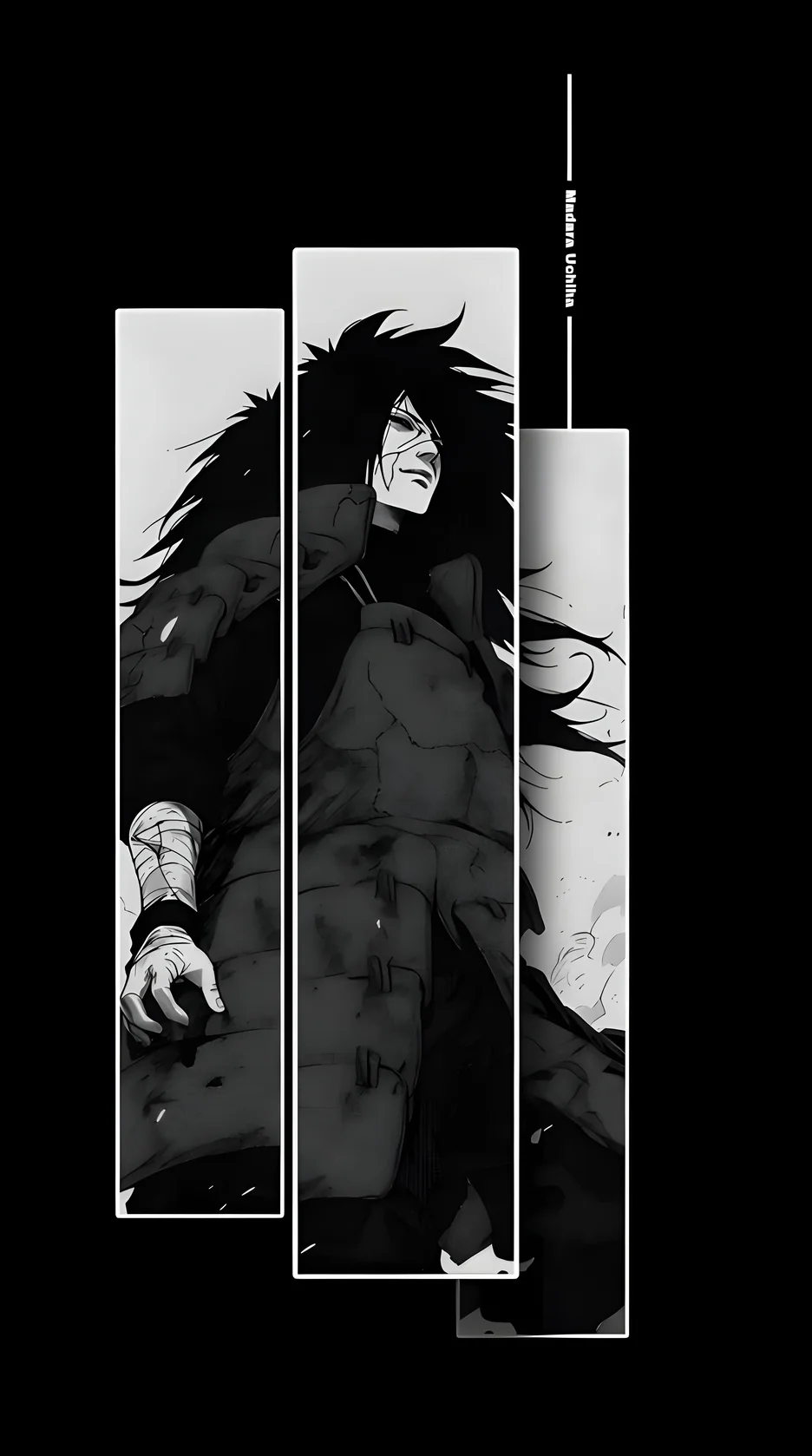 Madara Uchiha Dark Anime Wallpaper 4K
