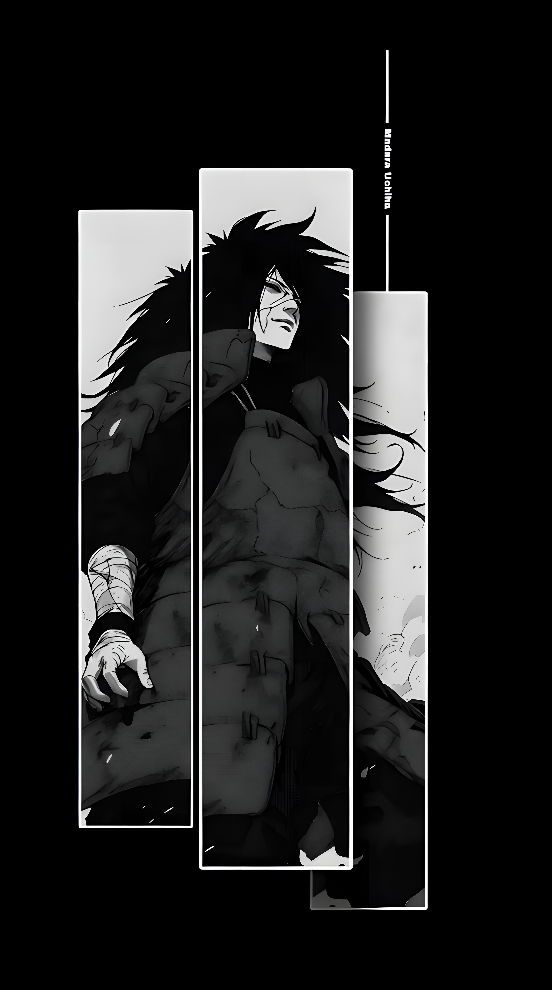 Madara Uchiha Dark Anime Wallpaper 4K