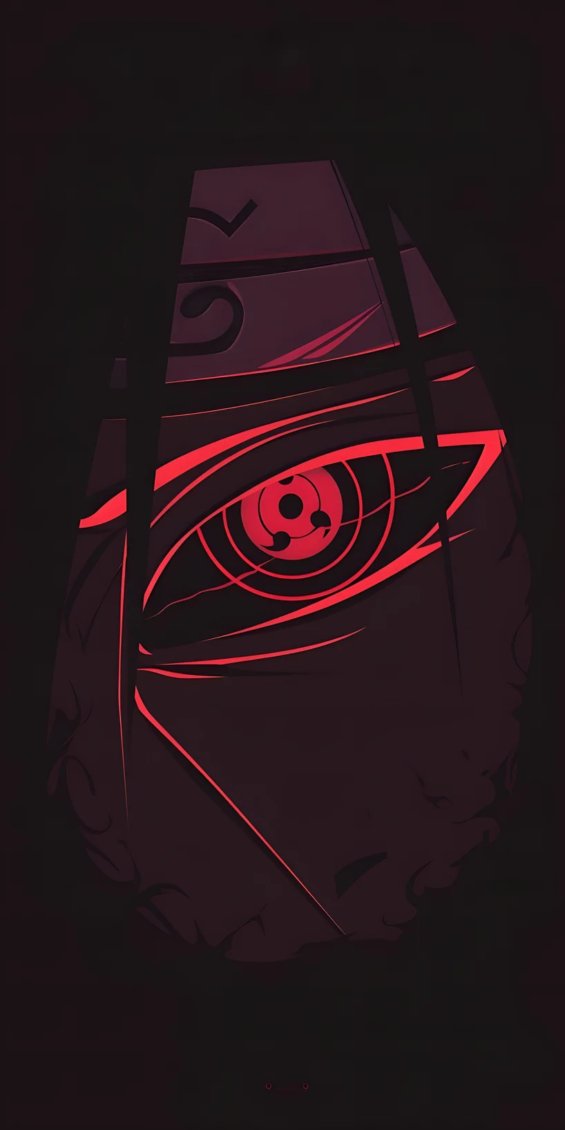 Itachi Uchiha Sharingan Eye 4K Wallpaper