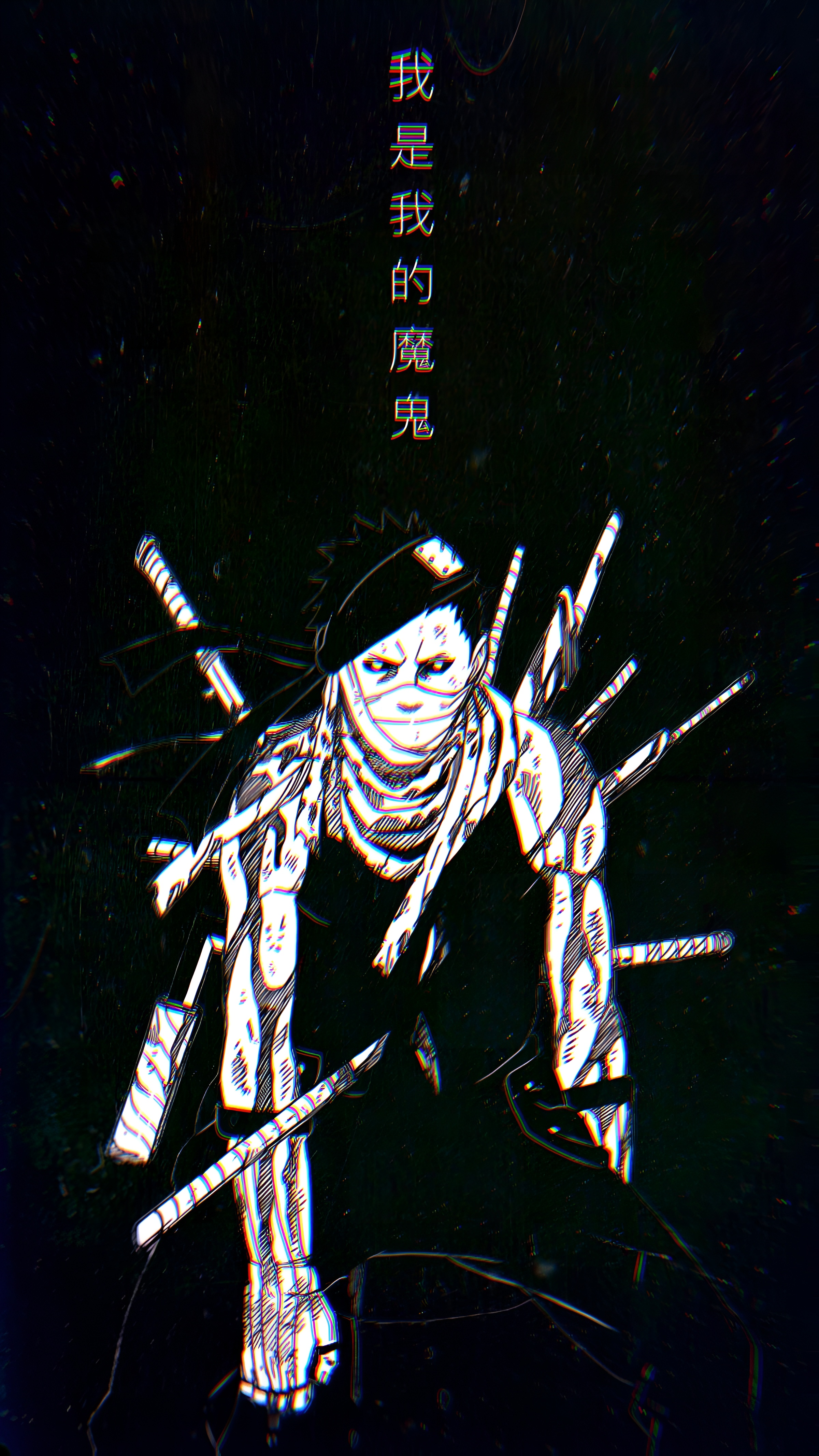 Zabuza Momochi Dark Anime Wallpaper 4K