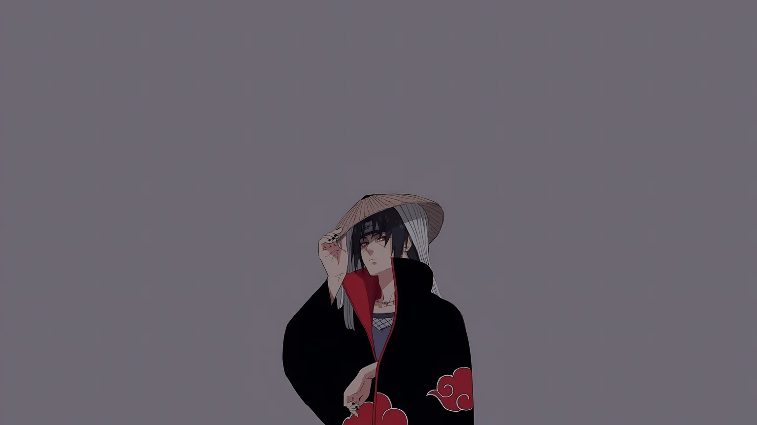 Itachi Uchiha Akatsuki Cloak 4K Wallpaper