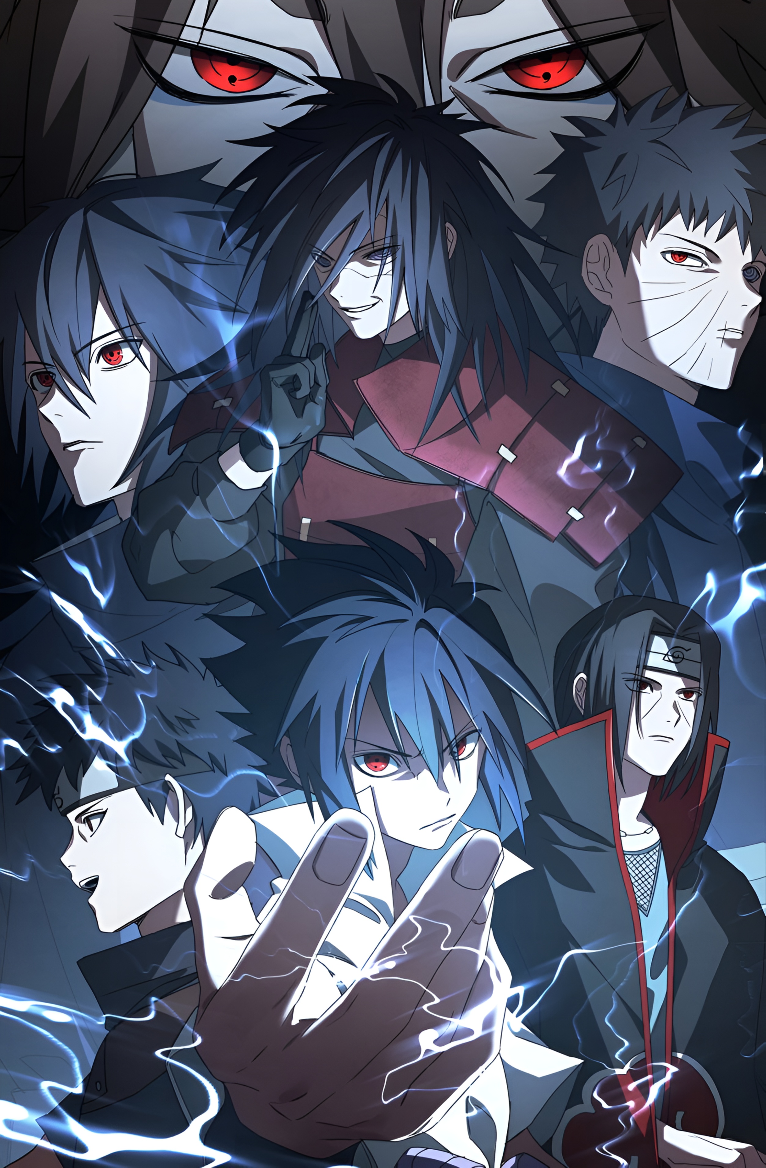Uchiha Clan Wallpaper – Naruto 4K Art