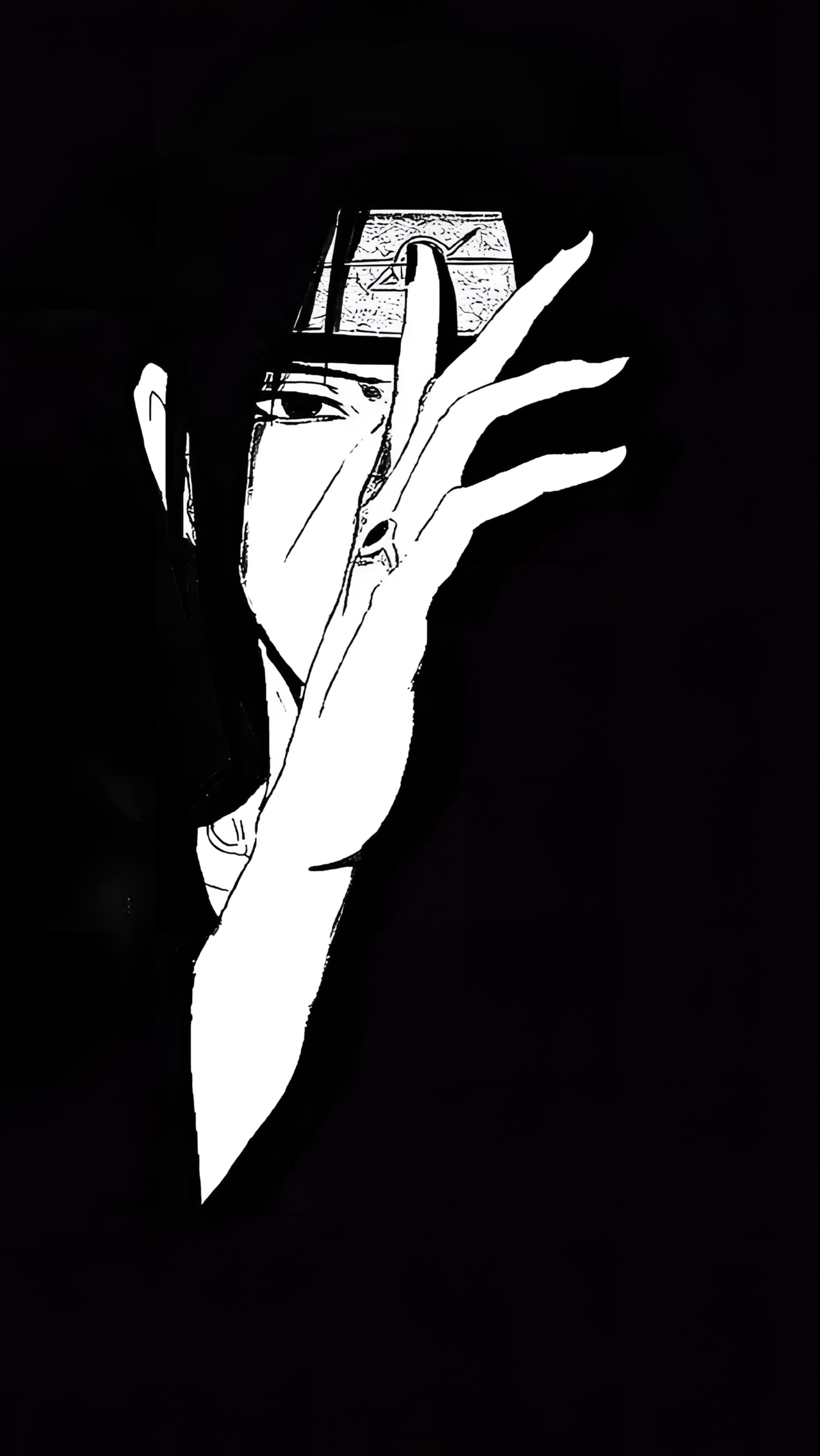 Itachi Uchiha Dark Aesthetic 4K Wallpaper