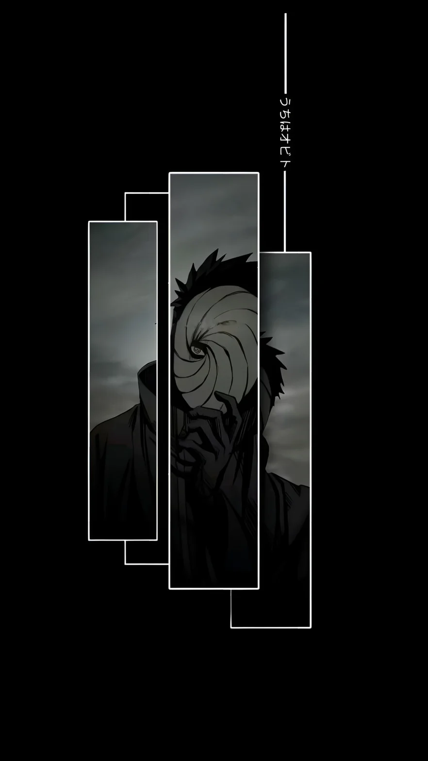 Obito Uchiha Dark Aesthetic 4K Wallpaper