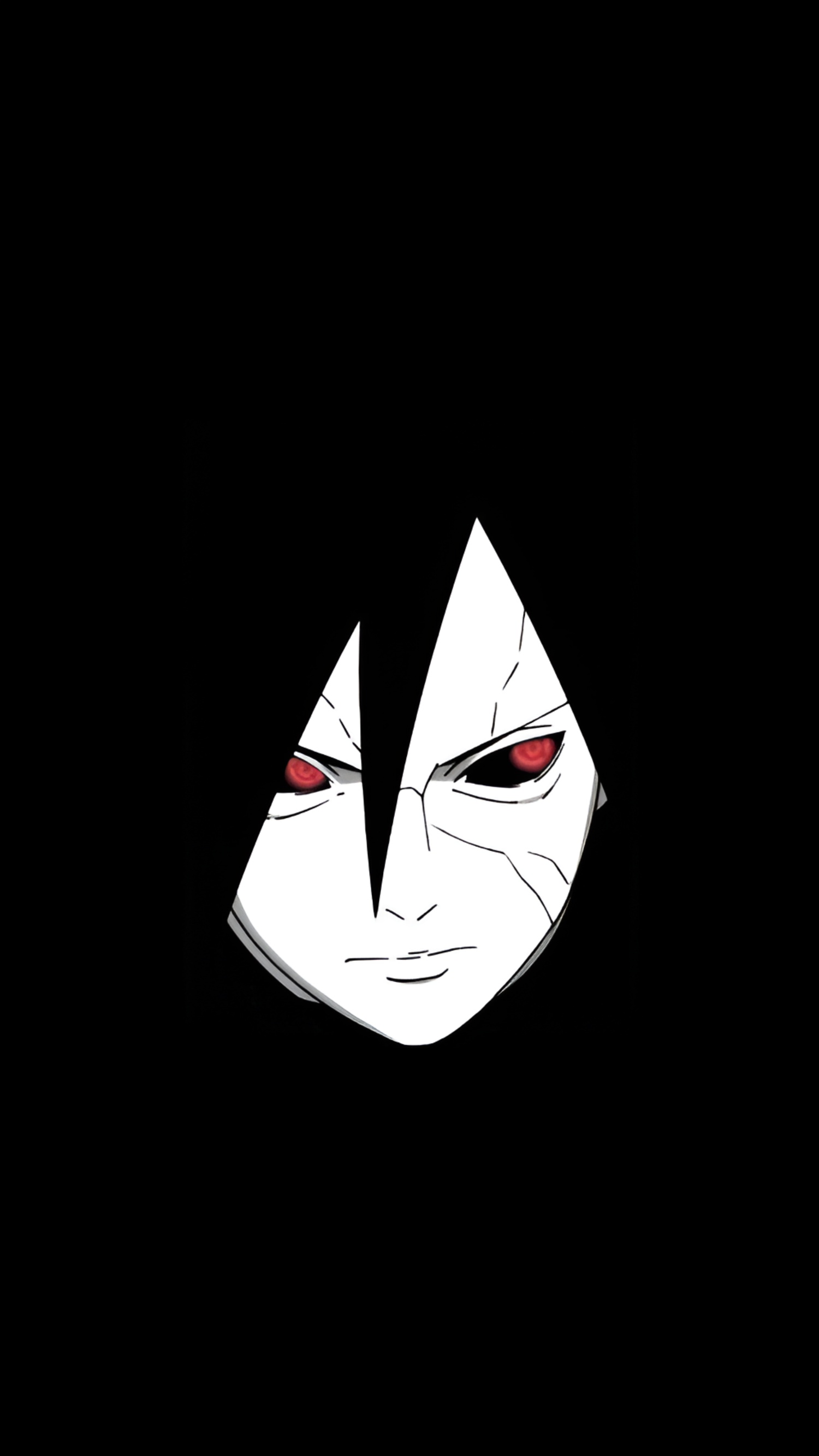 Madara Uchiha Dark Minimalist 4K Wallpaper