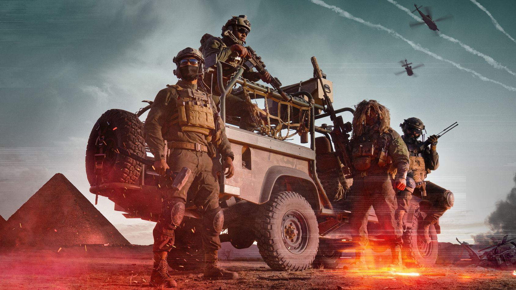 Battlefield 6 Escuadrón Militar Desierto Wallpaper 4K