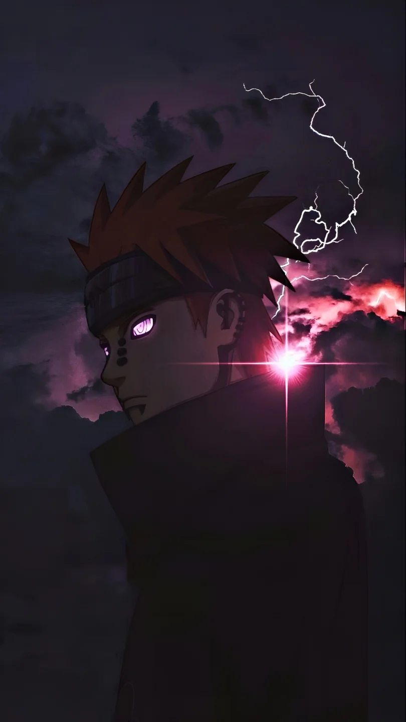 Wallpaper Pain Naruto Dark Storm 4K