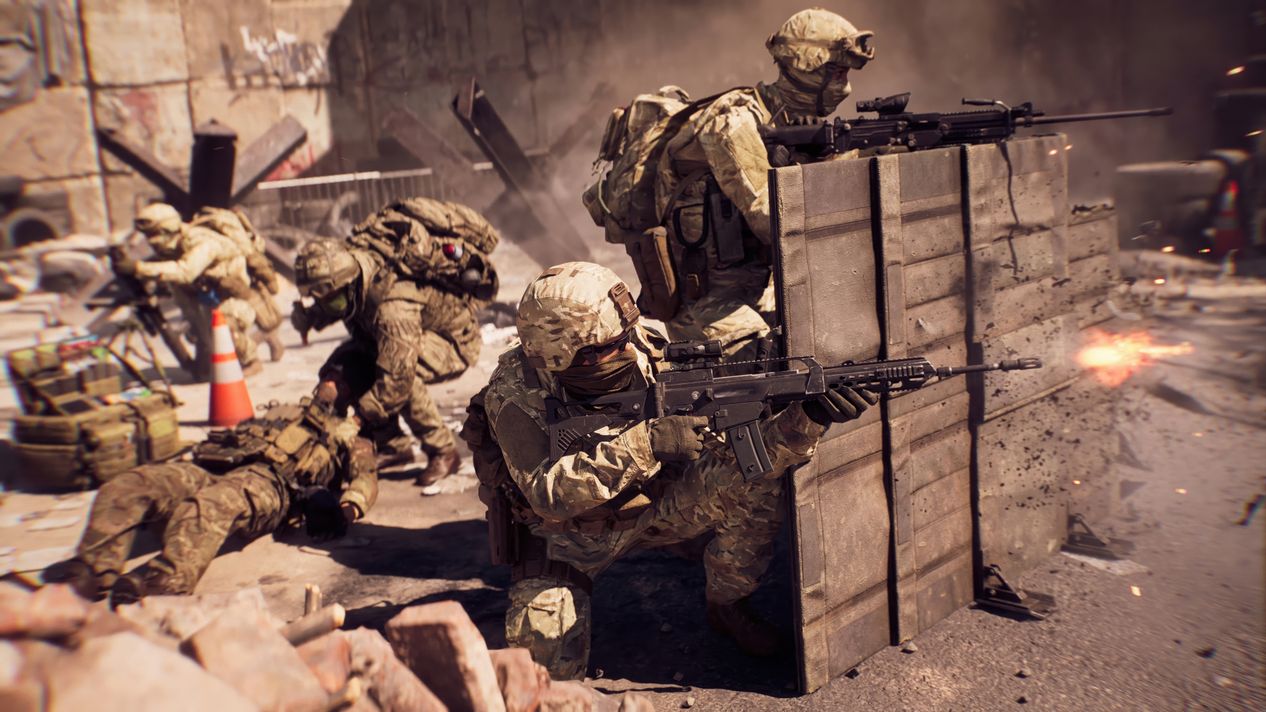 Battlefield 6 Combate Militar Wallpaper 4K