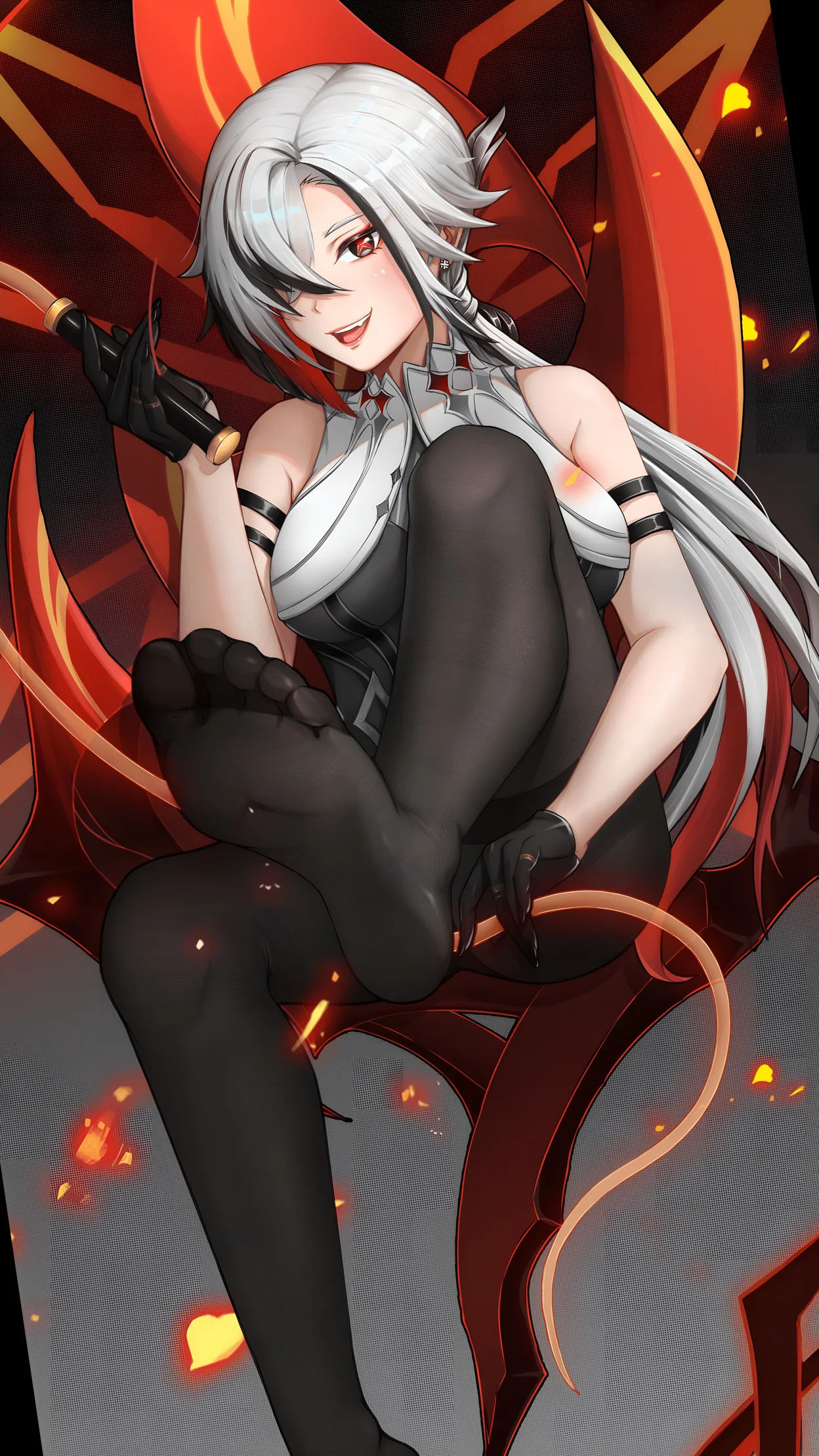Arlecchino Genshin Impact Papel de Parede Anime 4K