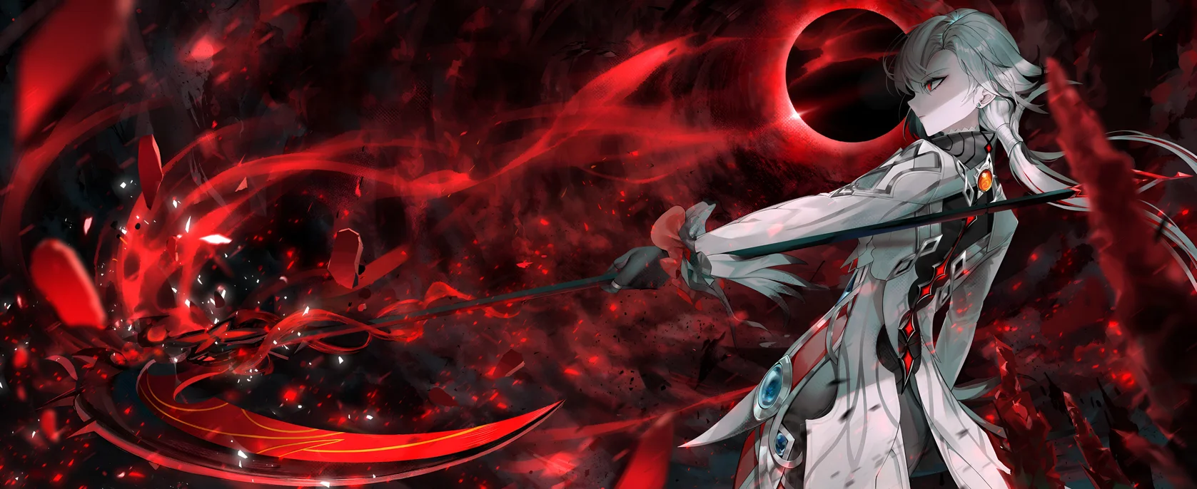 Wallpaper 4K Arlecchino Genshin Impact