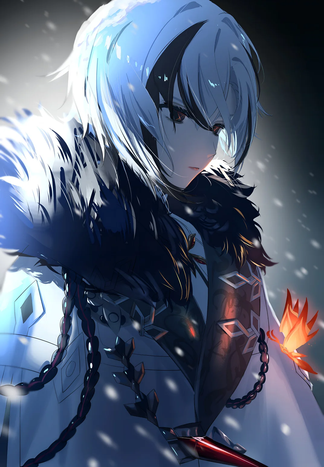 Arlecchino Genshin Impact 4K Anime Wallpaper