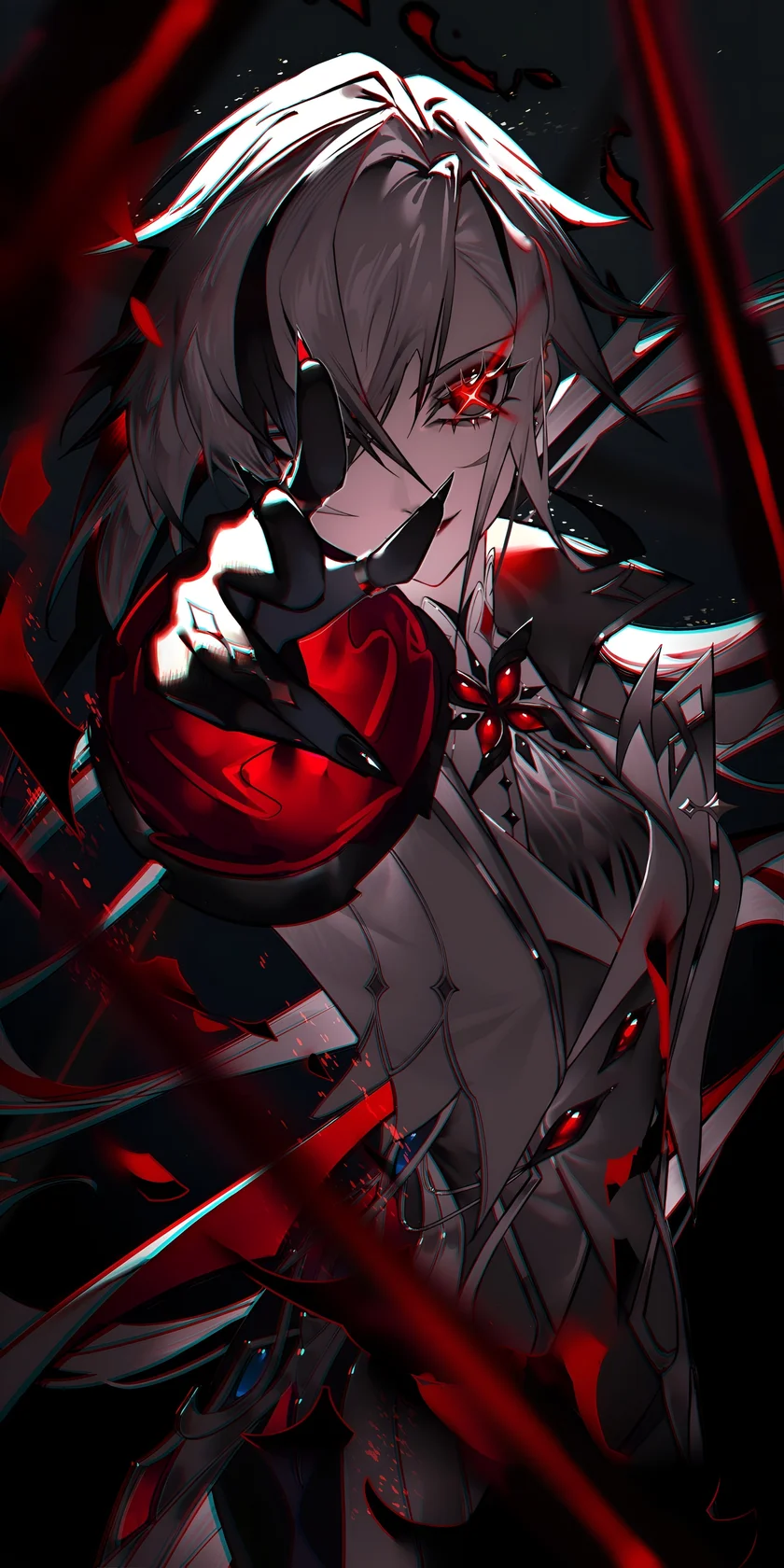 Arlecchino Genshin Impact Dark 4K Wallpaper