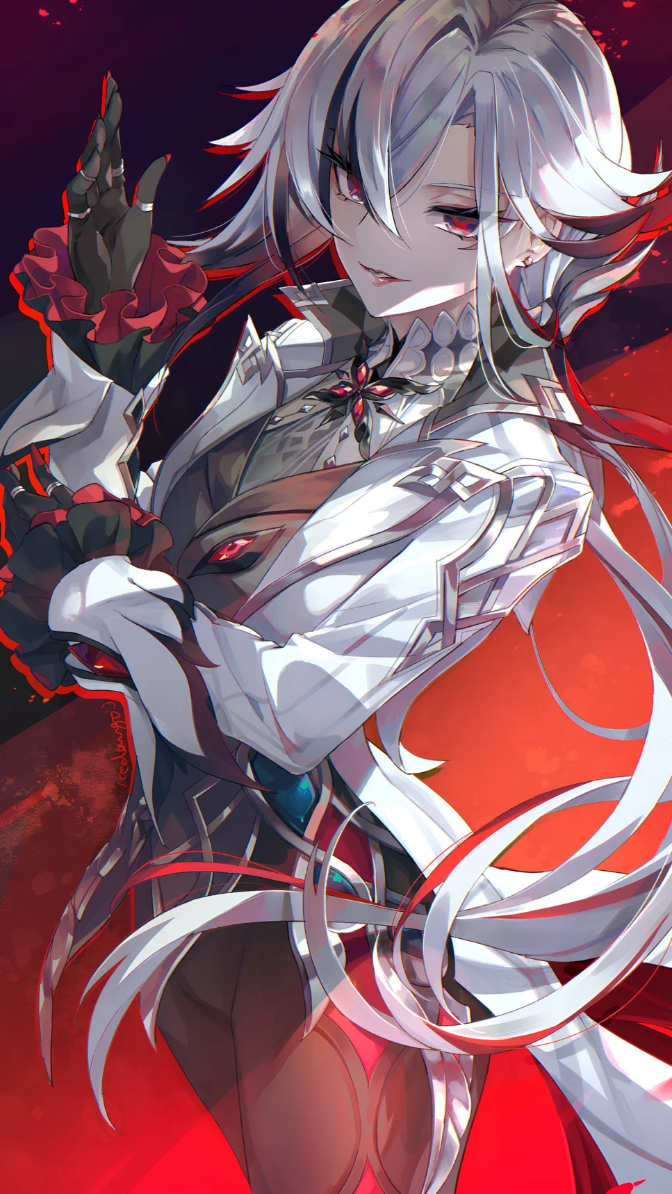Arlecchino Genshin Impact 4K Anime Wallpaper