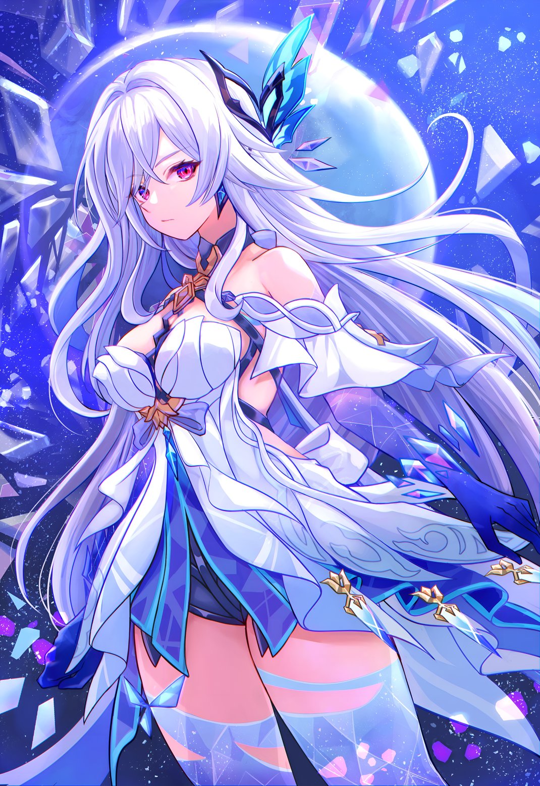 Skirk Genshin Impact Fondo de Pantalla Anime 4K