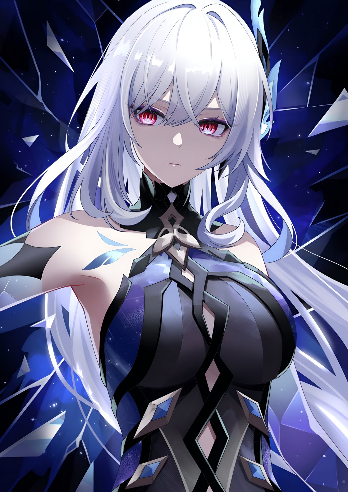 Skirk Genshin Impact 4K Anime Wallpaper