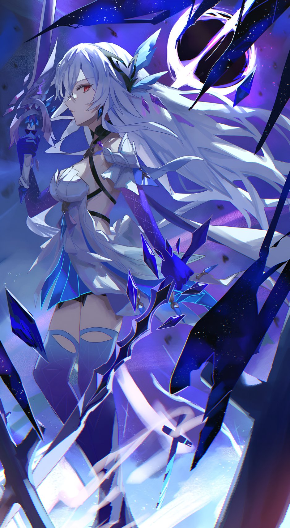 Skirk Genshin Impact 4K Anime Wallpaper