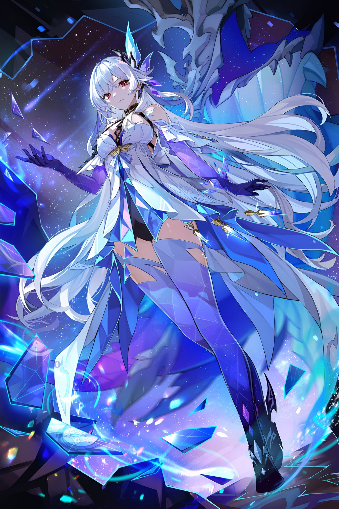 Skirk Genshin Impact 4K Anime Wallpaper