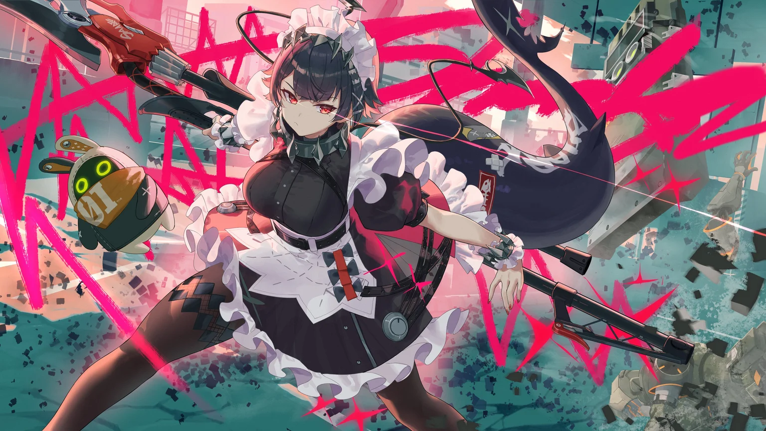 Ellen Joe Maid Wallpaper – Zenless Zone Zero 4K
