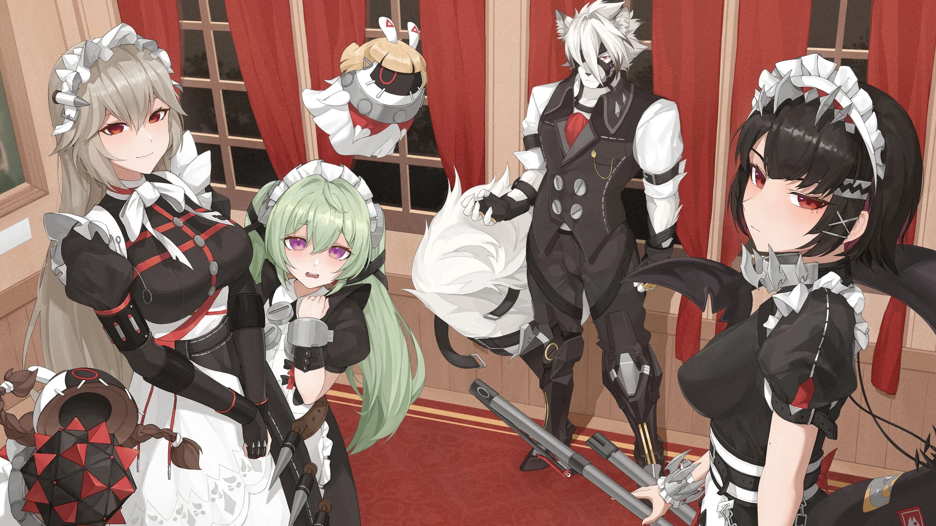Zenless Zone Zero Maid Squad 4K Wallpaper