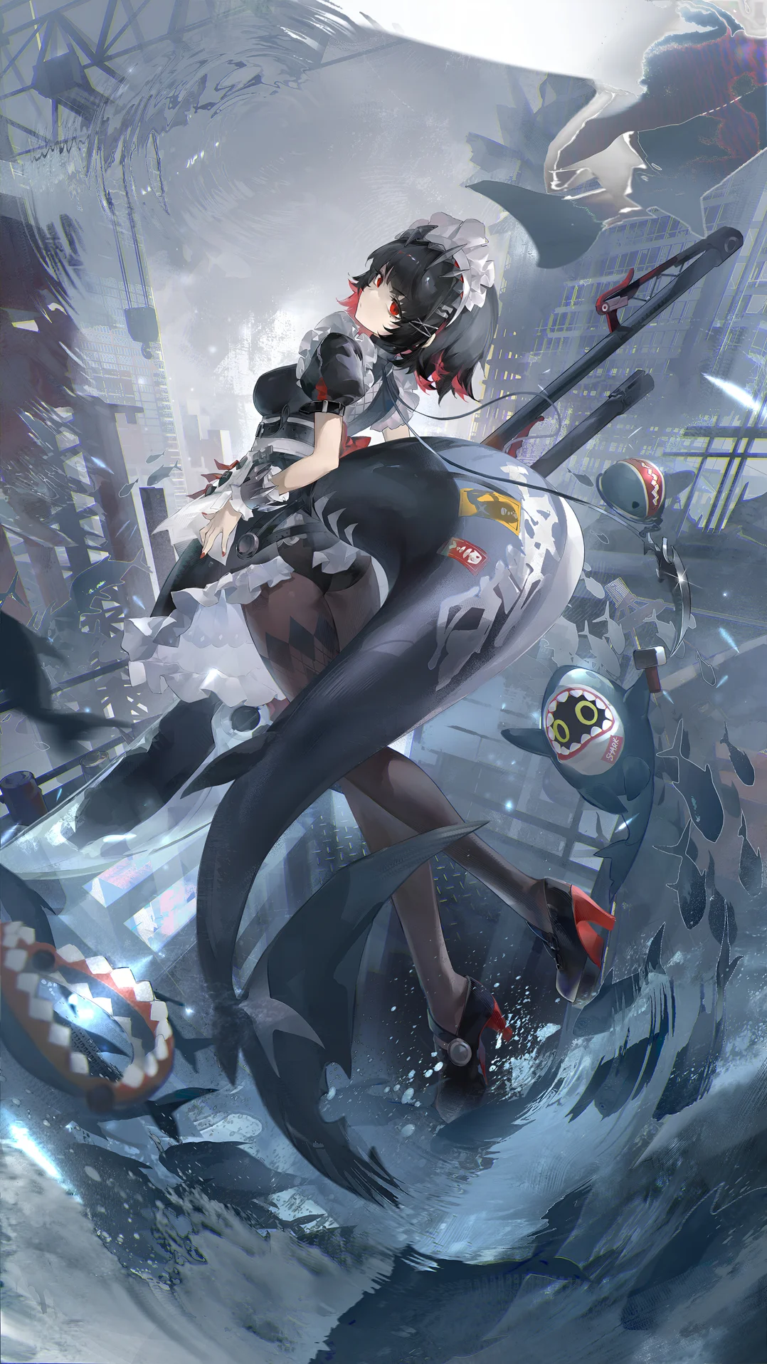 Ellen Joe Maid Shark Wallpaper – Zenless Zone Zero