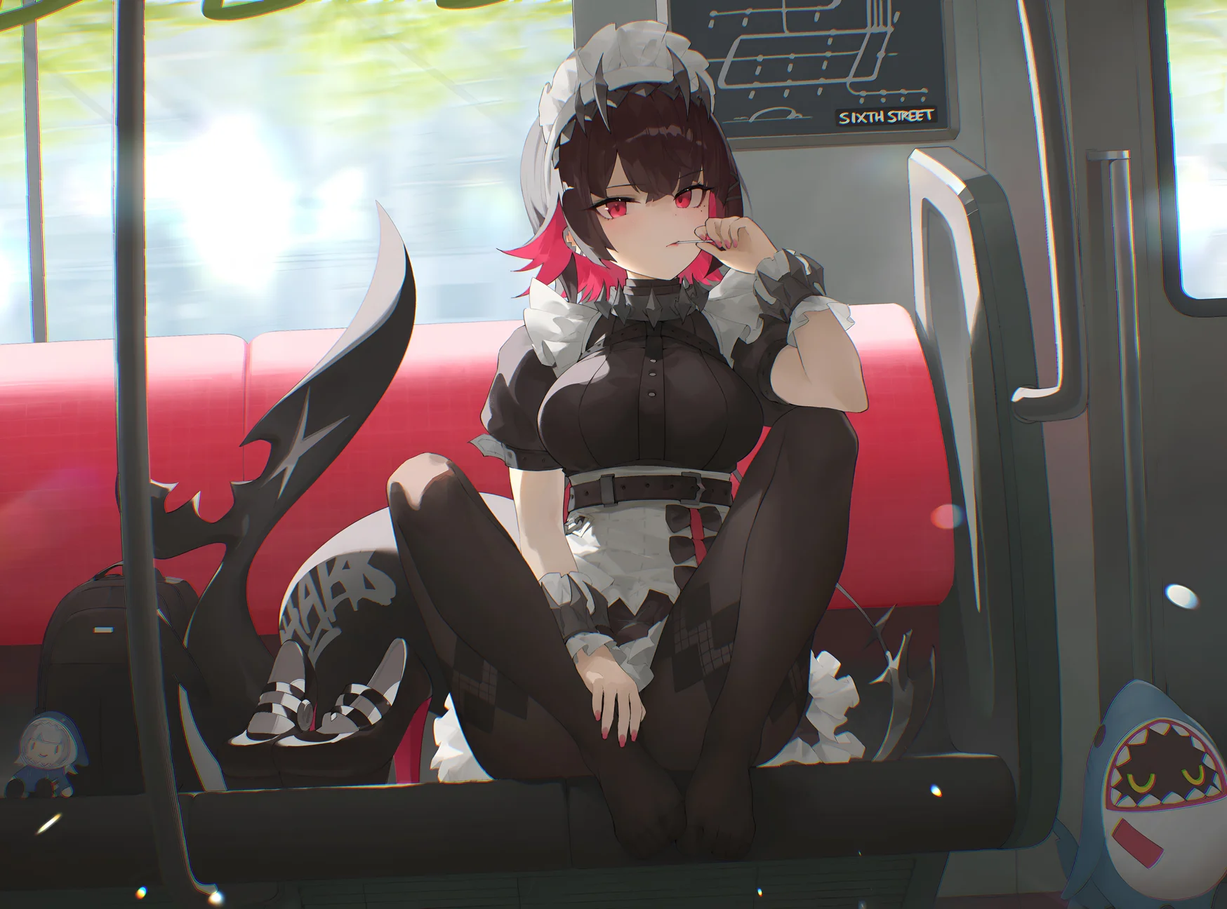 Ellen Joe Maid Wallpaper Zenless Zone Zero 4K