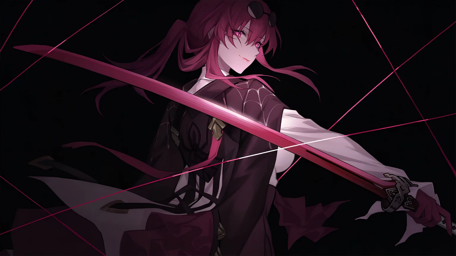 Kafka Honkai Star Rail 4K Dark Wallpaper