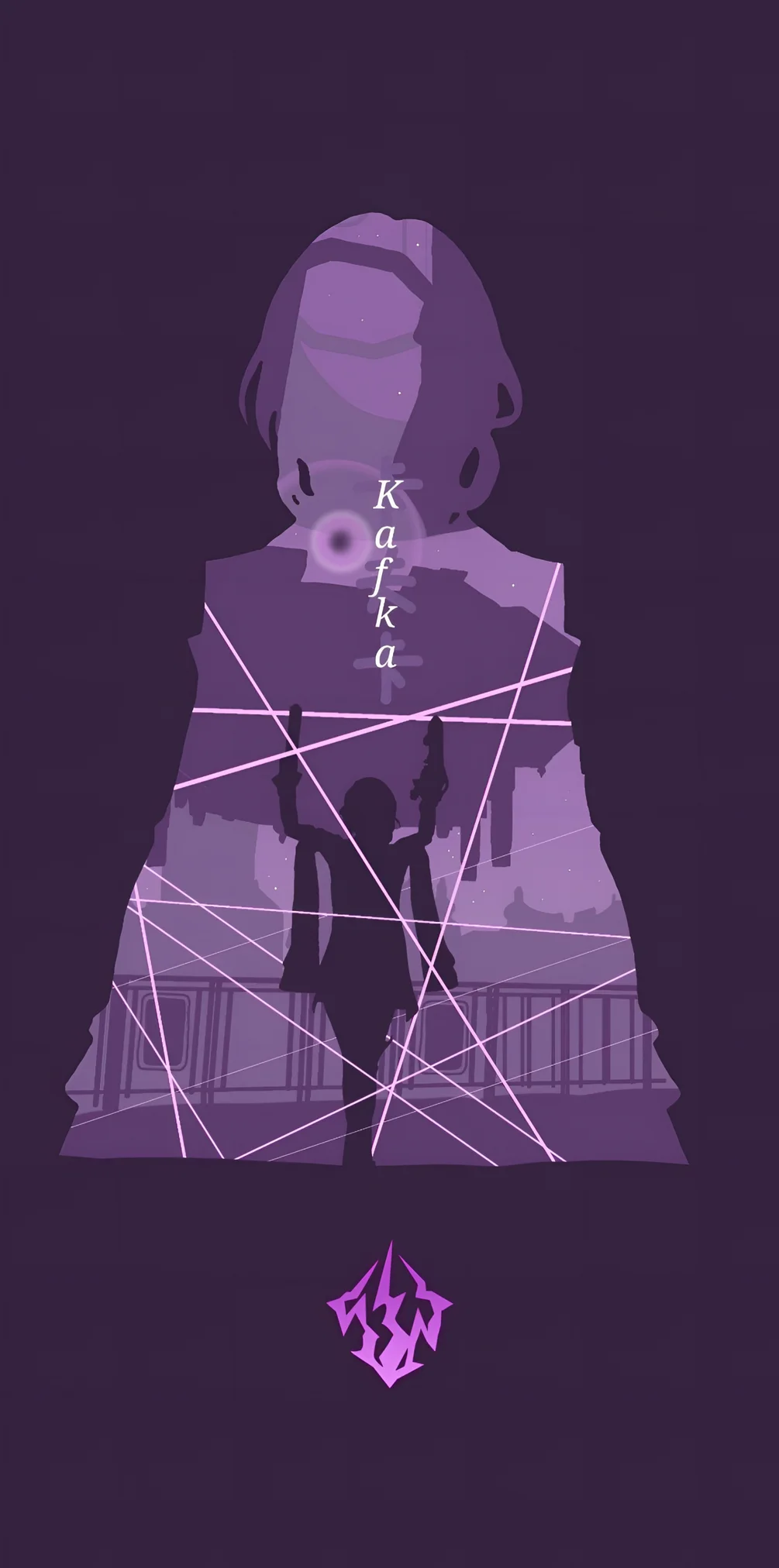 Kafka Honkai Star Rail Purple Wallpaper 4K