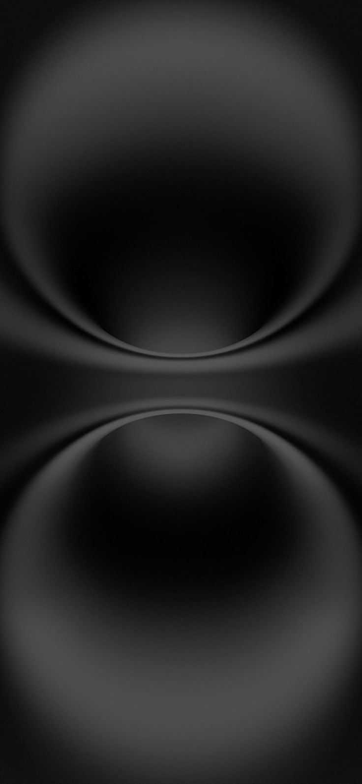 iPhone iOS Black Speaker Cone Wallpaper
