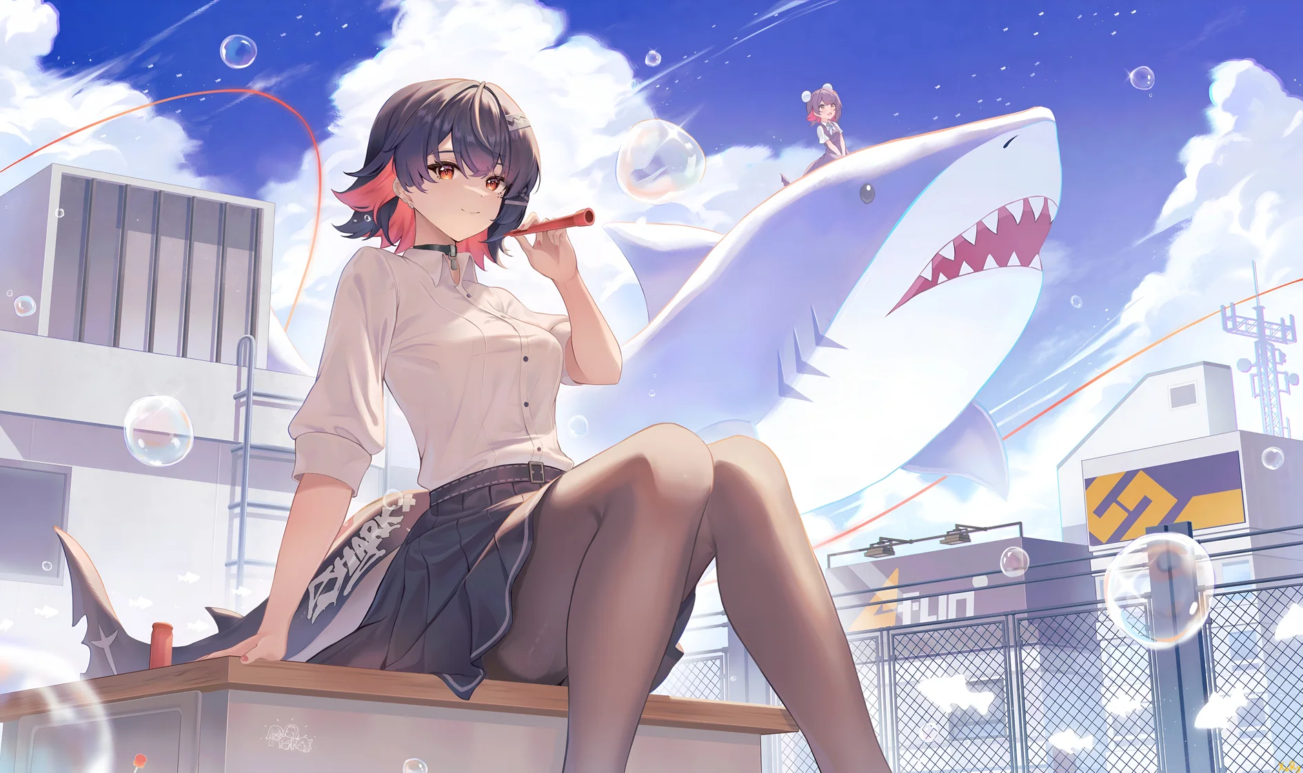 Ellen Joe Shark Wallpaper – Zenless Zone Zero 4K