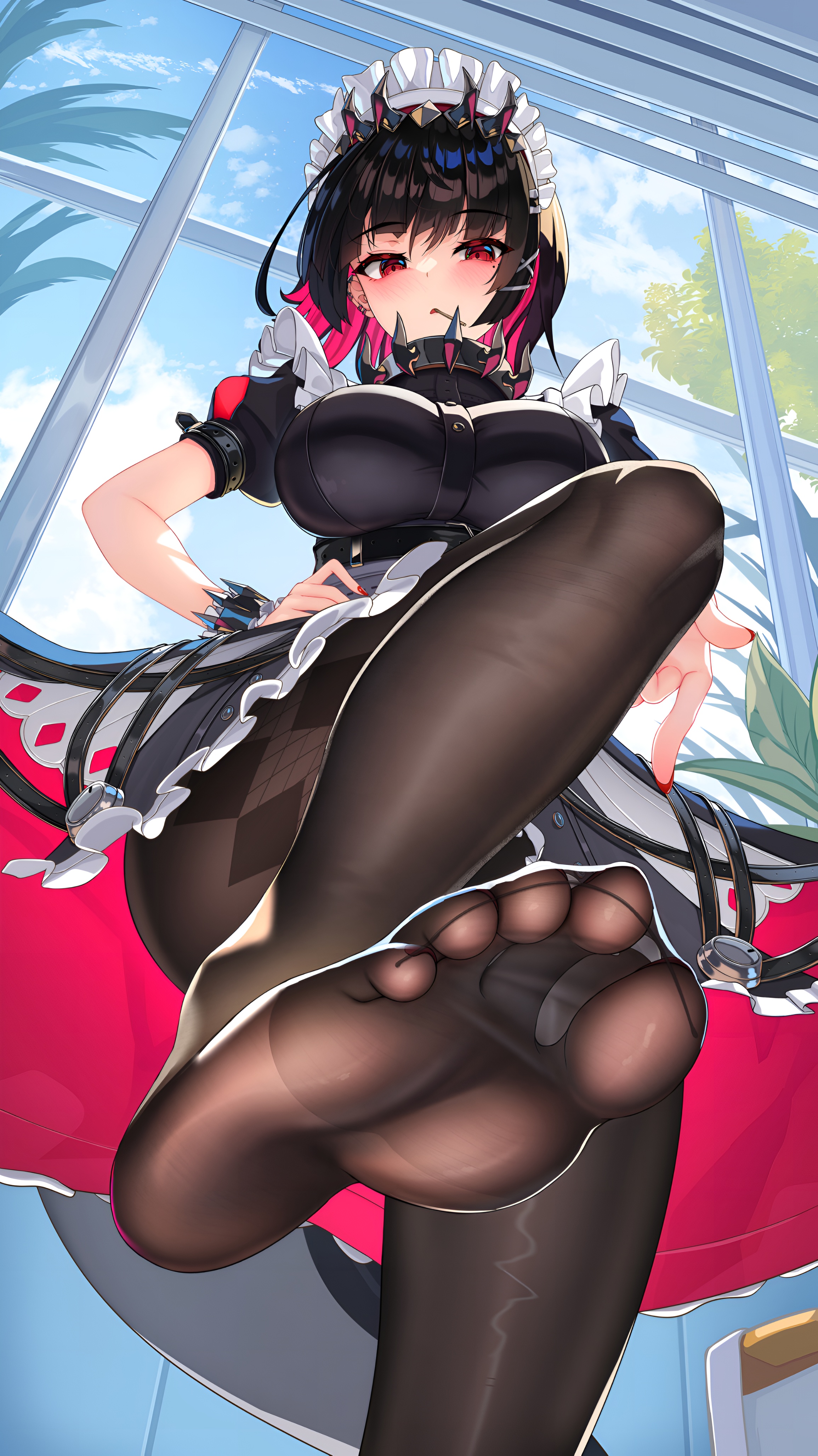 Ellen Joe Maid Wallpaper Zenless Zone Zero 4K