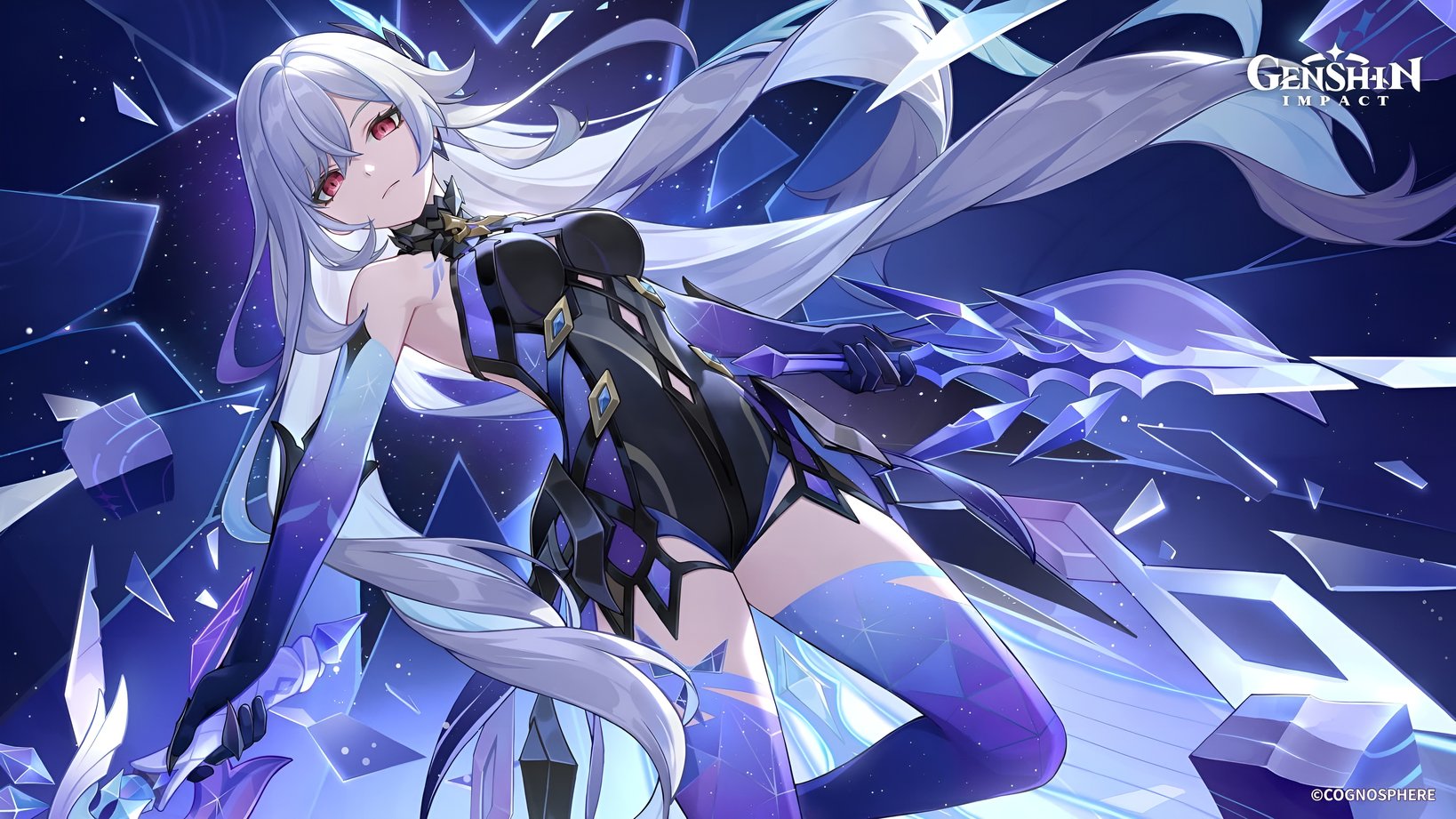 Skirk Genshin Impact 4K Wallpaper