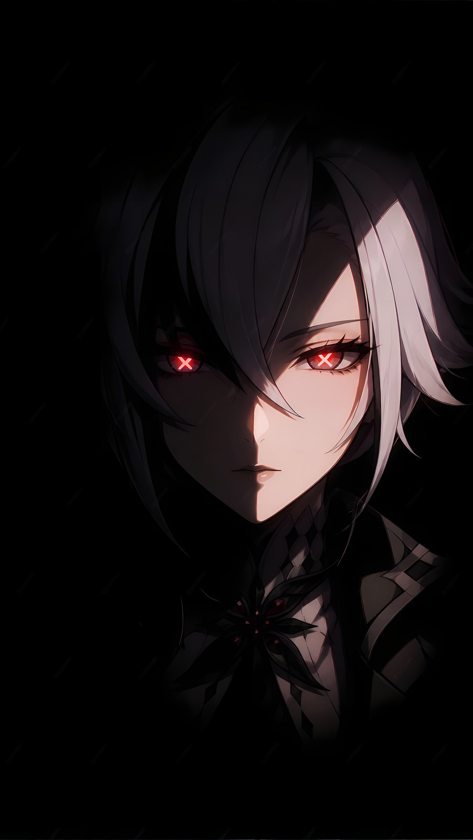 Arlecchino Genshin Impact Dark 4K Wallpaper