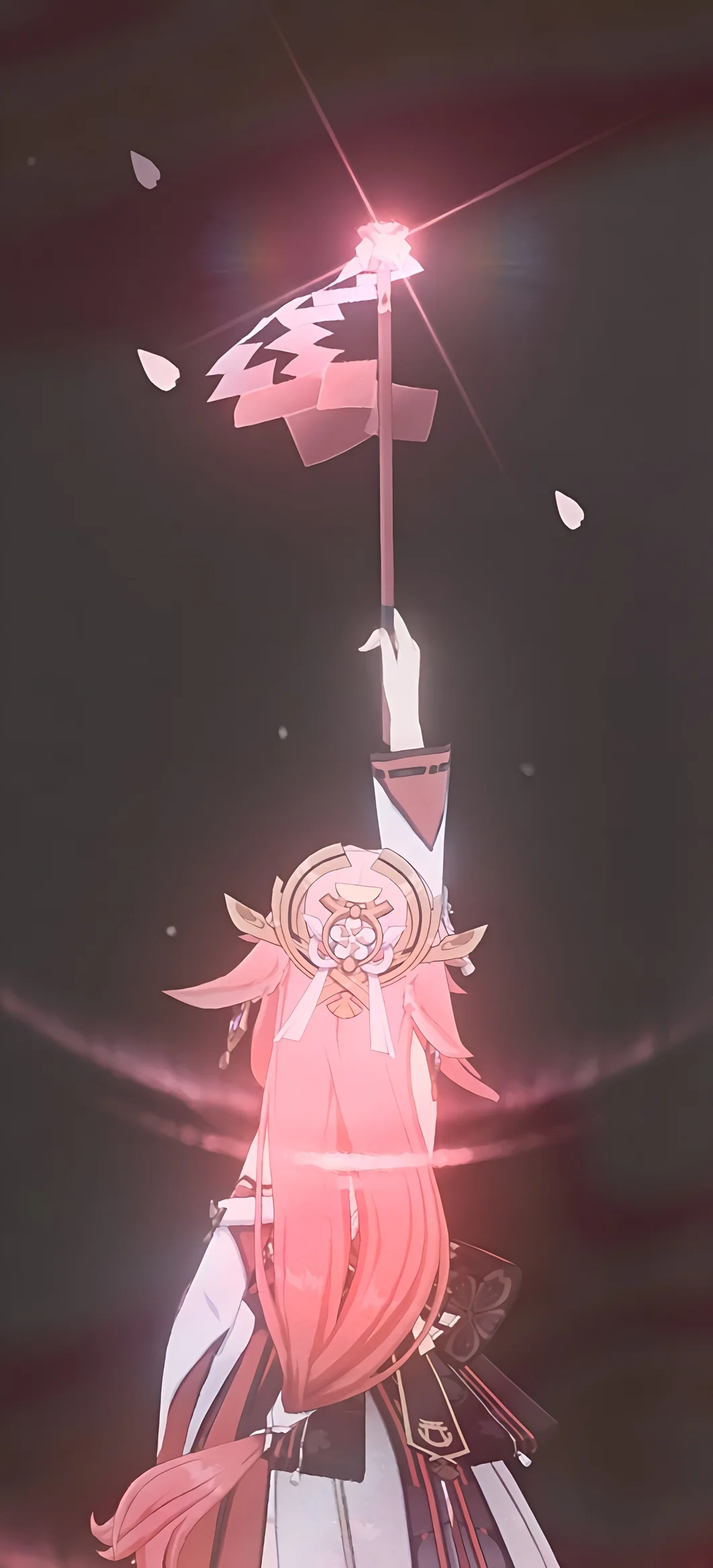 Yae Miko 4K Wallpaper – Genshin Impact