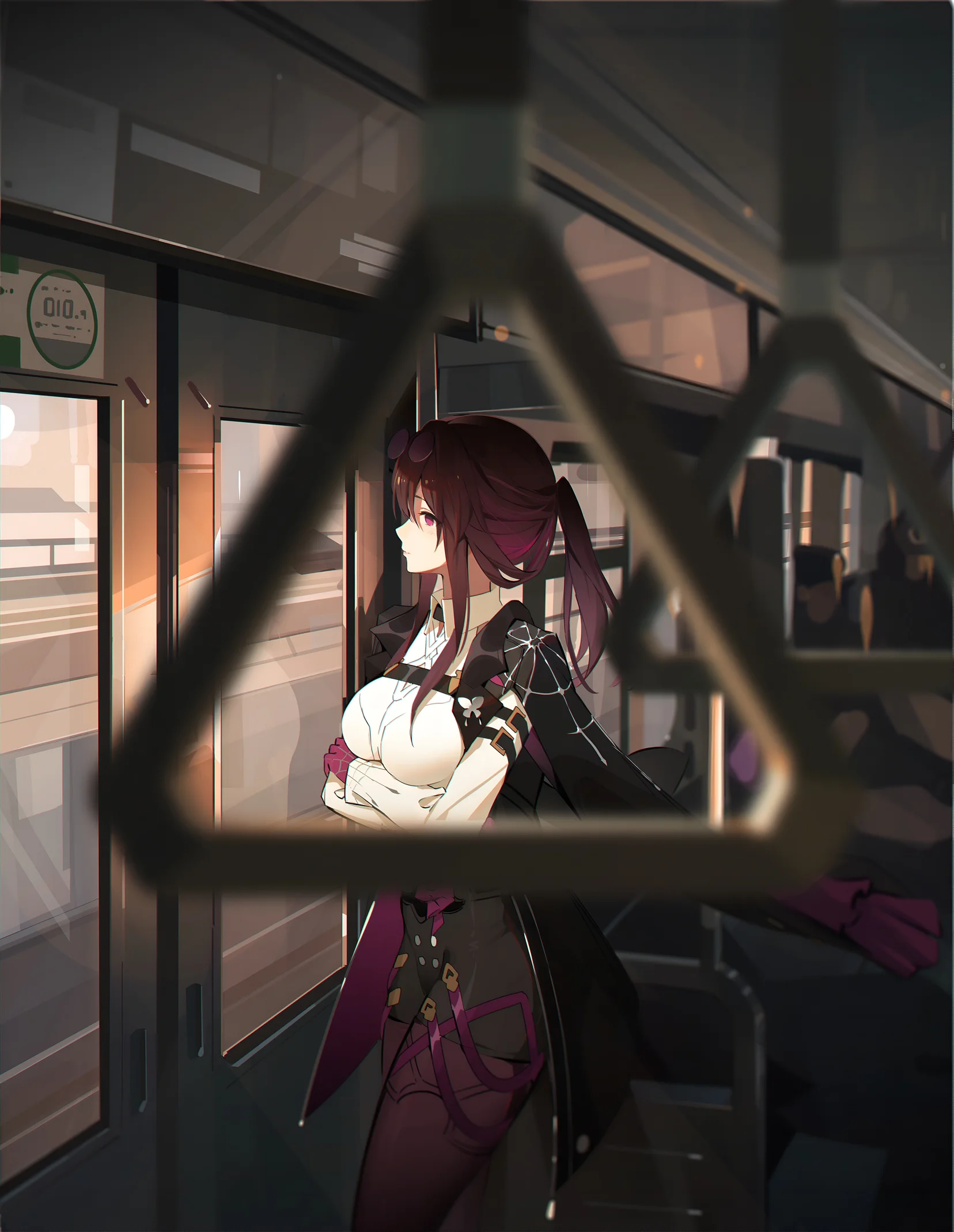 Kafka Honkai Star Rail Tåg Bakgrundsbild 4K