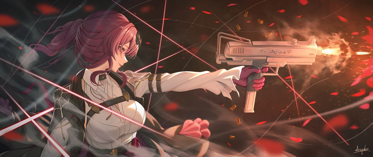 Kafka Honkai Star Rail Actionbakgrundsbild 4K