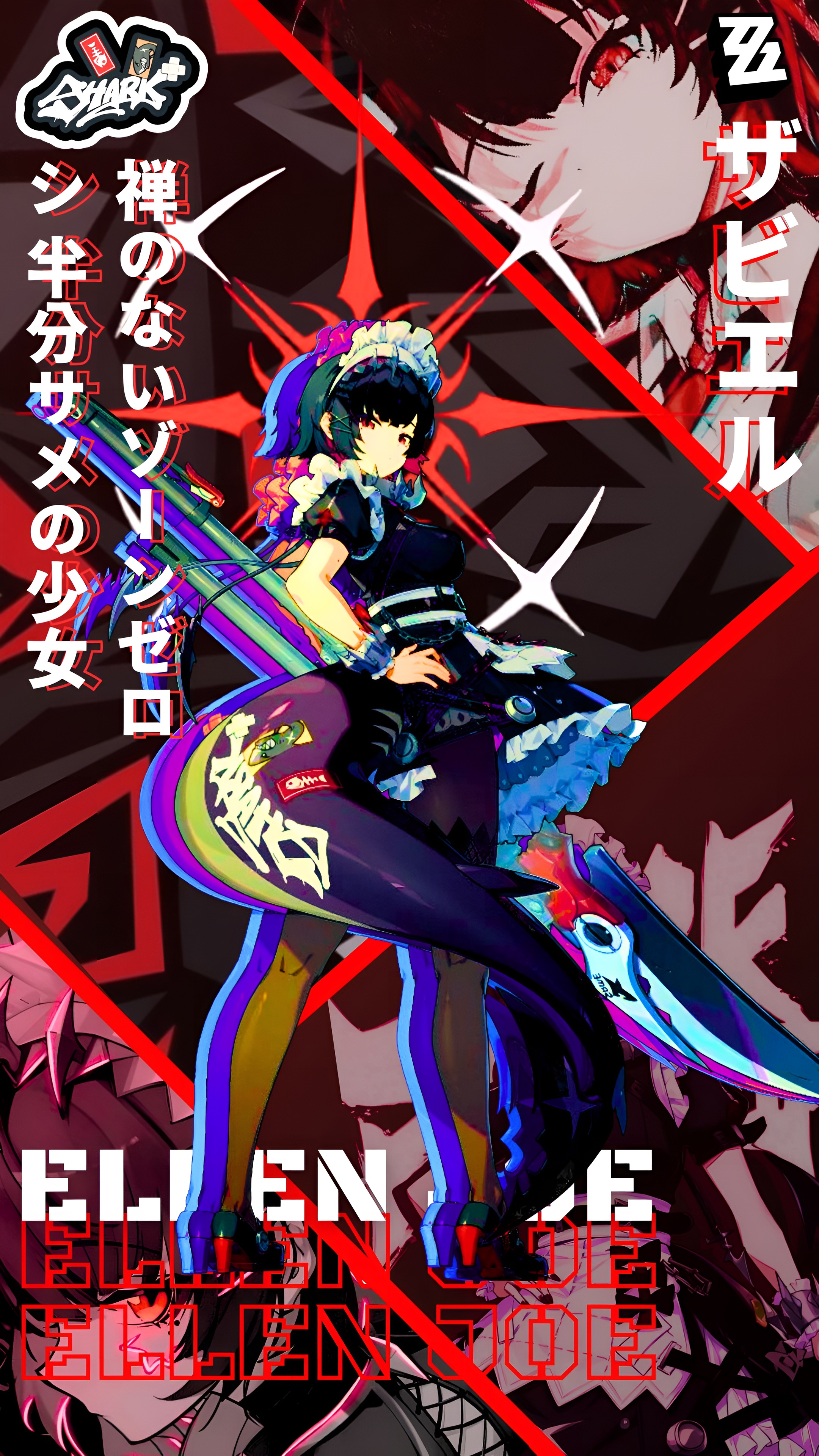 Ellen Joe Zenless Zone Zero 4K Wallpaper