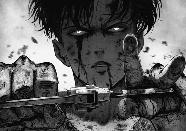 Levi Ackerman Attack on Titan 4K Wallpaper