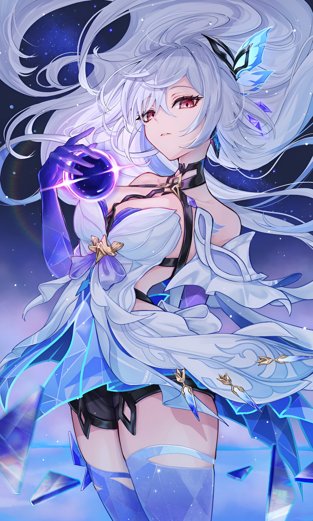 Skirk Genshin Impact 4K Anime Wallpaper
