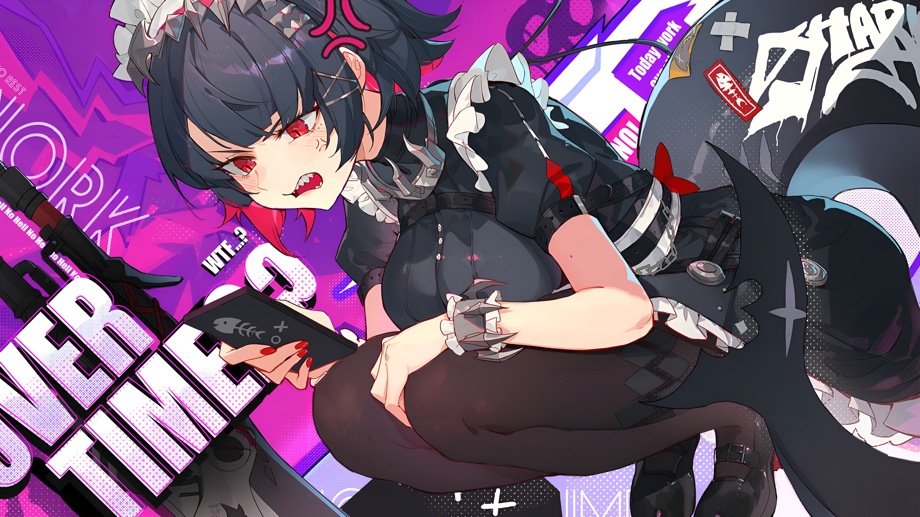 Ellen Joe Maid Wallpaper – Zenless Zone Zero 4K