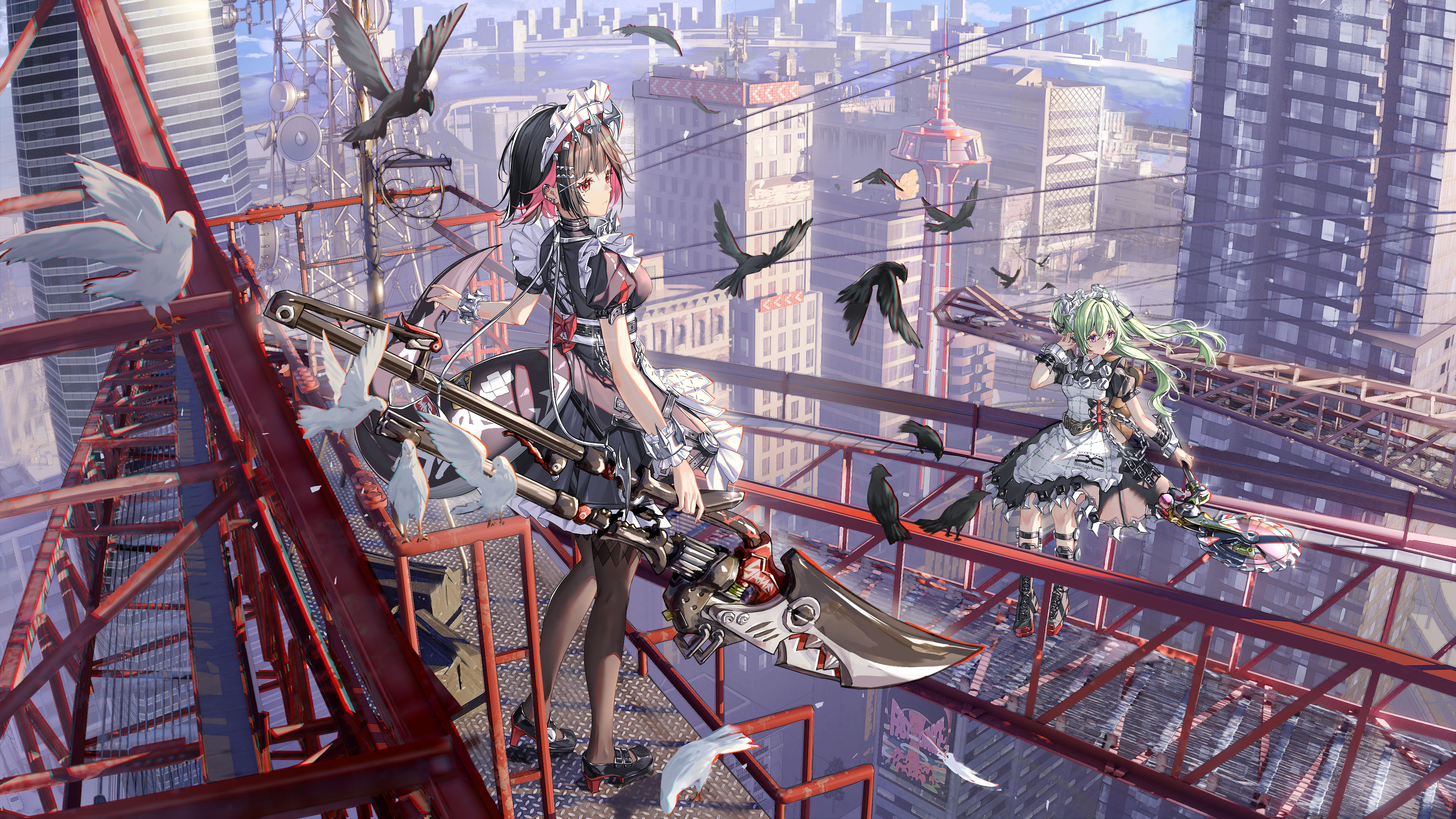 Ellen Joe Maid Warrior Wallpaper ZZZ 4K