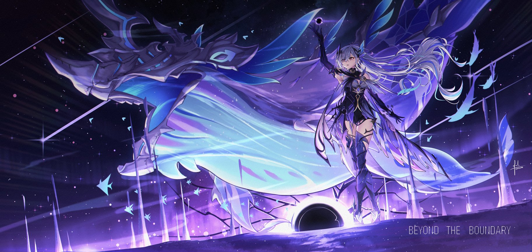 Skirk Beyond The Boundary Genshin Impact Wallpaper